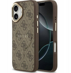 GUESS &uuml;mbris IPHONE 17-le, &uuml;hildub MagSafe'iga GUHMP17SP4MSEGCW (PU 4G W/ Classic), pruun