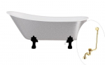 Vann Besco Olaya Glam 160, Silver+Black, sifooniga &uuml;levooluga Klik-klak Gold