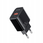 Mcdodo telefonilaadija, kiire, USB, USB-C, 33W, kaabel kaasas, 60W, must, CH-0922