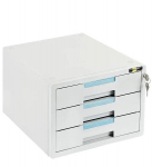 Toimikapp 3 sahtlit hall YELLOW - Yellow One