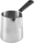 Nerūsējo&scaron;ā tērauda tējkanna - 350 ml - ar snīpi - sildī&scaron;ana