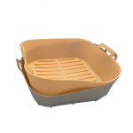 Winder Home silikoonkausid kuuma&otilde;hufrit&uuml;&uuml;rile, 2 tk (hall + oranž)