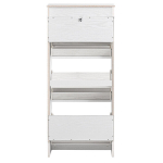 SoBuy Korraldusriist FSR94-WG Valge 3-ribaline uks