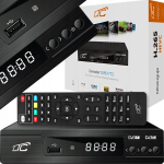 Digiboks TV vastuv&otilde;tja DVB-T2 ja DVB-C, Hevc H.265, Full HD, HDMI, USB, puldiga, Televizijos imtuvas Dvb-T2 ir Dvb-C, Hevc H.265, Full Hd, Hdmi, Usb, su nuotolinio valdymo pultu