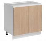 K&ouml;&ouml;gikapp Roma D&oacute;ł 80/81 2D, pruun/valge