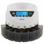 M&uuml;ntide sorteerija ja loendur, 33x30x26 cm, m&uuml;ntide hoiustamine, LCD-ekraan