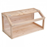 Hamstri puur, 81.3x40.6x40.6 cm, naturaalne, puit