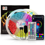 RGB LED-valgusriba Bluetoothi ja muusika juhtimisega