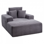 Lamamistool, 138x150x70 cm, Hall, Polsterdatud