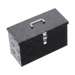 Veokikasti t&ouml;&ouml;riistakast, 40.6x19x25.4 cm, must, alumiiniumist hoiukast