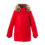 Huppa Poiste talveparka VESPER 4, RED, 128 cm