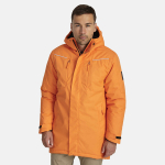 Huppa Meeste talveparka DUSTIN, bright orange
