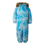 Huppa Laste talvekombe KEIRA, arctic blue pattern