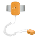 Lastele m&otilde;eldud voodim&auml;rgamise alarm, USB-laetav, 1 tk.