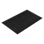 Uksematt, 152.4x91.4 cm, must, vastupidav vaip