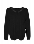 Kampsun naistele Kinga, must, XL