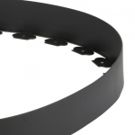 Aia&auml;&auml;ris, 2000x10 cm, must, plast, aiapiirde&auml;&auml;ris