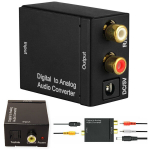 Cirrus Logic Toslink SPDIF 2x RCA konverter