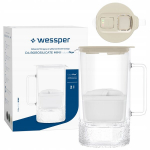 Wessper D4 BOROSILICATE MINI futureflow klaasist filtrikannu 2l