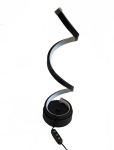Reguleeritav LED laualamp, must, 1 tk.
