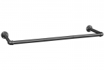 Seinale paigaldatav t&ouml;&ouml;stuslik riidepuu HSR67BK, 92 cm, Must