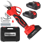 Aia elektriline juhtmeta oksatrimmer 2 akut punane