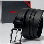 Pierre Cardin meeste nahkrihm, must