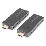 Digitus DS-55323 30 m HDMI juhtmevaba edastuss&uuml;steem 3840 x 2160 pikslit integreeritud LED-ekraan, mobiilne variant