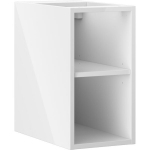 Mexen Box-A kapp riiuliga, 25 cm, l&auml;ikiv valge