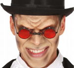 Punased Dracula toruprillid &ndash; gooti Halloweeni karnevali aksessuaarid