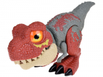 Tyrannosaurus rex dinosaurus heli- ja valgusefektidega, punane