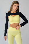 Bolero FLEX SLEEVE Flexit Giulia, v&auml;rv black
