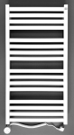Elektriline k&auml;ter&auml;tikuivati EP50x96KLD valge 300W