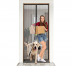 Esmayulo magnetiline s&auml;&auml;sev&otilde;rk uksele 75 &times; 210 cm, must