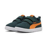 PUMA laste vabaajajalatsid Courtflex V3 Mesh PS Green Terrain - 39808509, roheline