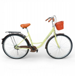 Naiste linnajalgratas LKS 28" kreemjas