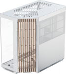 APNX V1-W Mid-Tower arvutikorpus (valge / puit)