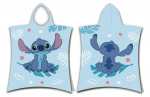 Jerry Fabrics laste pončas Lilo ja Stitch sinine, 50x115 cm
