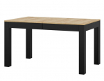 Laiendatav s&ouml;&ouml;gilaud Szynaka Meble, must / pruun, 140&ndash;260 cm