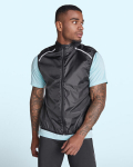 Unisex kerge jooksu vest JANNU, must