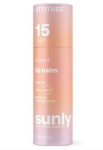 Huulepalsam Attitude Kookos SPF 15 Mineraalne Kaitsev, L&auml;bipaistev