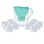 Aqualogis Harmony kannukomplekt roheline + 12 filtrit