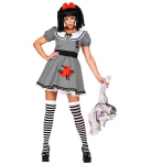 "HIRMUTAV NUKK" (kleit krinoliinalusseeliku ja juuksepaelaga)