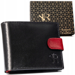 Meeste ehtsast nahast rahakott Rovicky, must