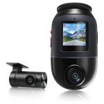 70MAI X800 Dashcam autokaamera 4K UHD 3840&times;2160 60 fps Sony STARVIS2 146&deg; vaatenurk 360&deg; p&ouml;&ouml;rlev objektiiv Wi-Fi6 GPS Must