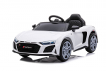 Laste &uuml;hekohaline elektriauto MUKUTISRIDES Audi R8 Spyder, valge