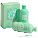 Juuksehoolduskomplekt Hairburst pikemate ja tugevamate juuste jaoks rasusele peanahale ja juuksejuurtele, &scaron;ampoon + palsam, 350 ml + 350 ml