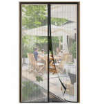 Sailimay magnetiline putukav&otilde;rk uksele 95x200 cm, must