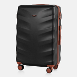 Suur kohver 77x50x29 VOYO Fjord, 102L, L, must