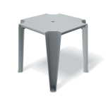 Aialaud Ferne Lottie helehall plastmass, virnastatav, ilmastikukindel